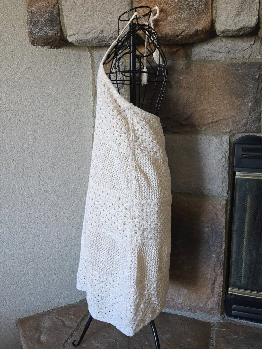 Halter Crochet Mini Dress - Picture 3 of 11